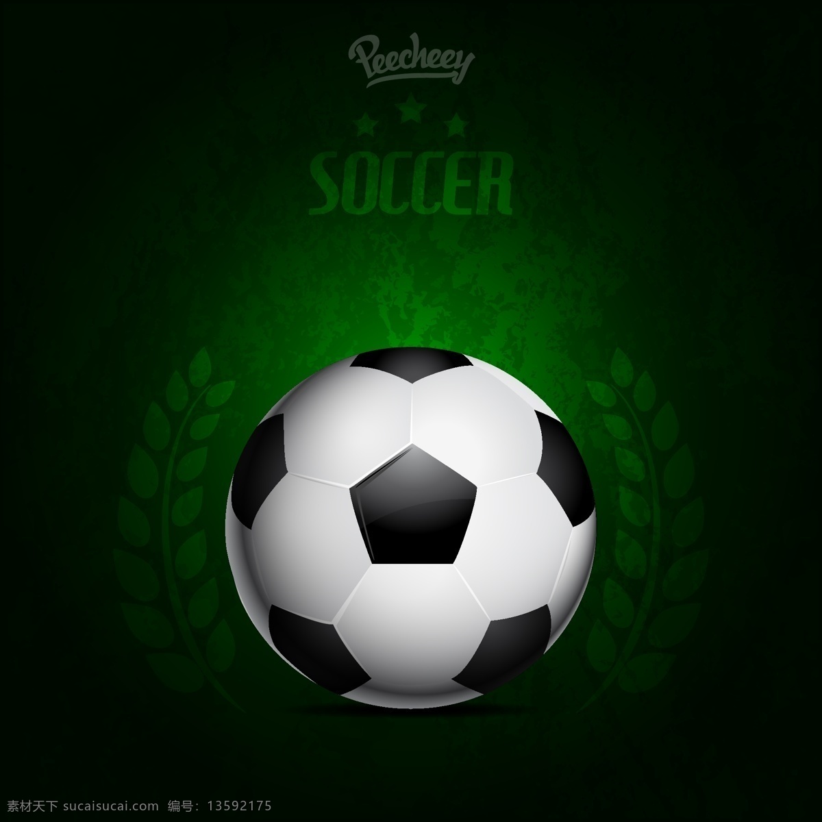 绿色 背景 蹩脚 足球 海报 背景壁纸 旗帜和徽章 设计元素 垃圾 体育 模板和模型