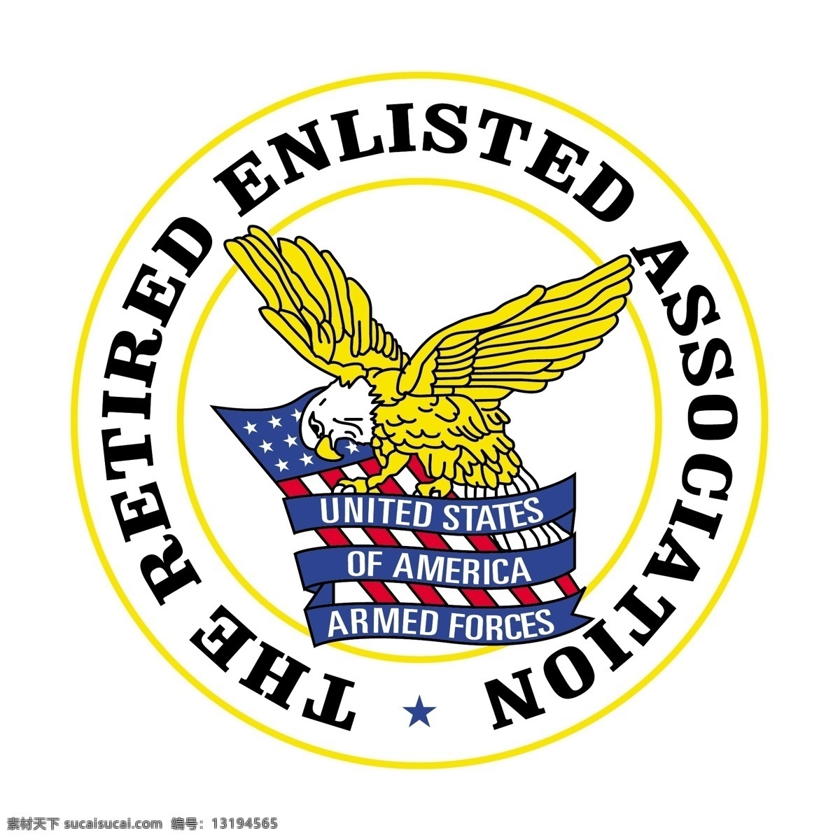 退役 士兵 协会 免费 退休 招募 标志 psd源文件 logo设计