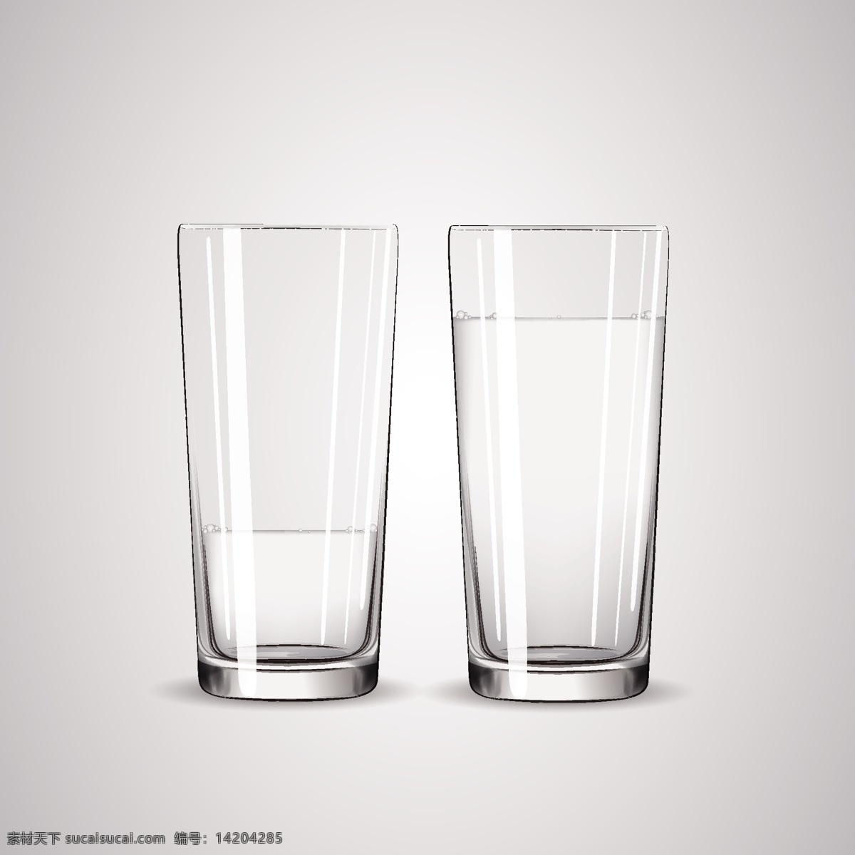玻璃水杯 透明 玻璃杯 水杯 杯子 茶杯 酒杯 插画 背景 海报 画册 生活百科 生活用品 平面素材 白色