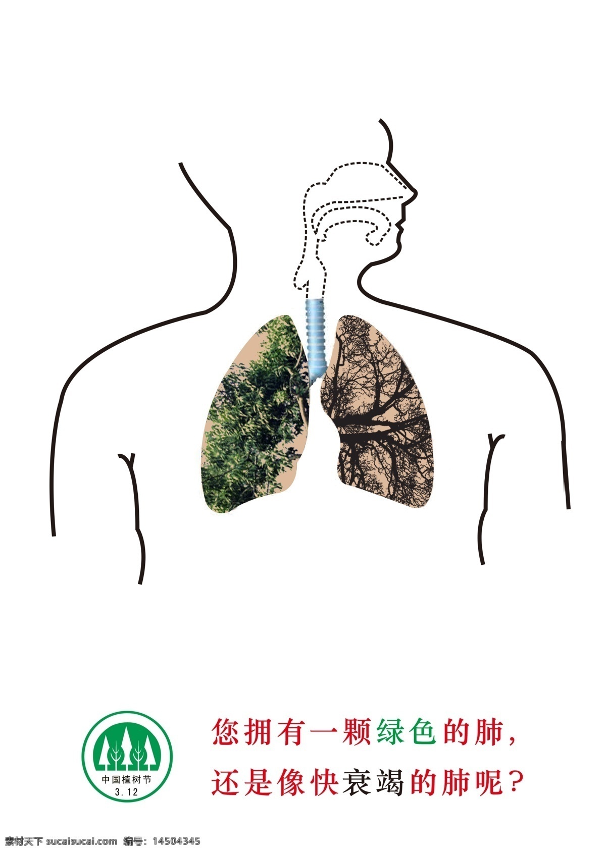 肺 广告设计模板 广告源文件 平面设计 其他模版 人体器官 源文件库 报设计 植树节标志 植树节 海报 其他海报设计