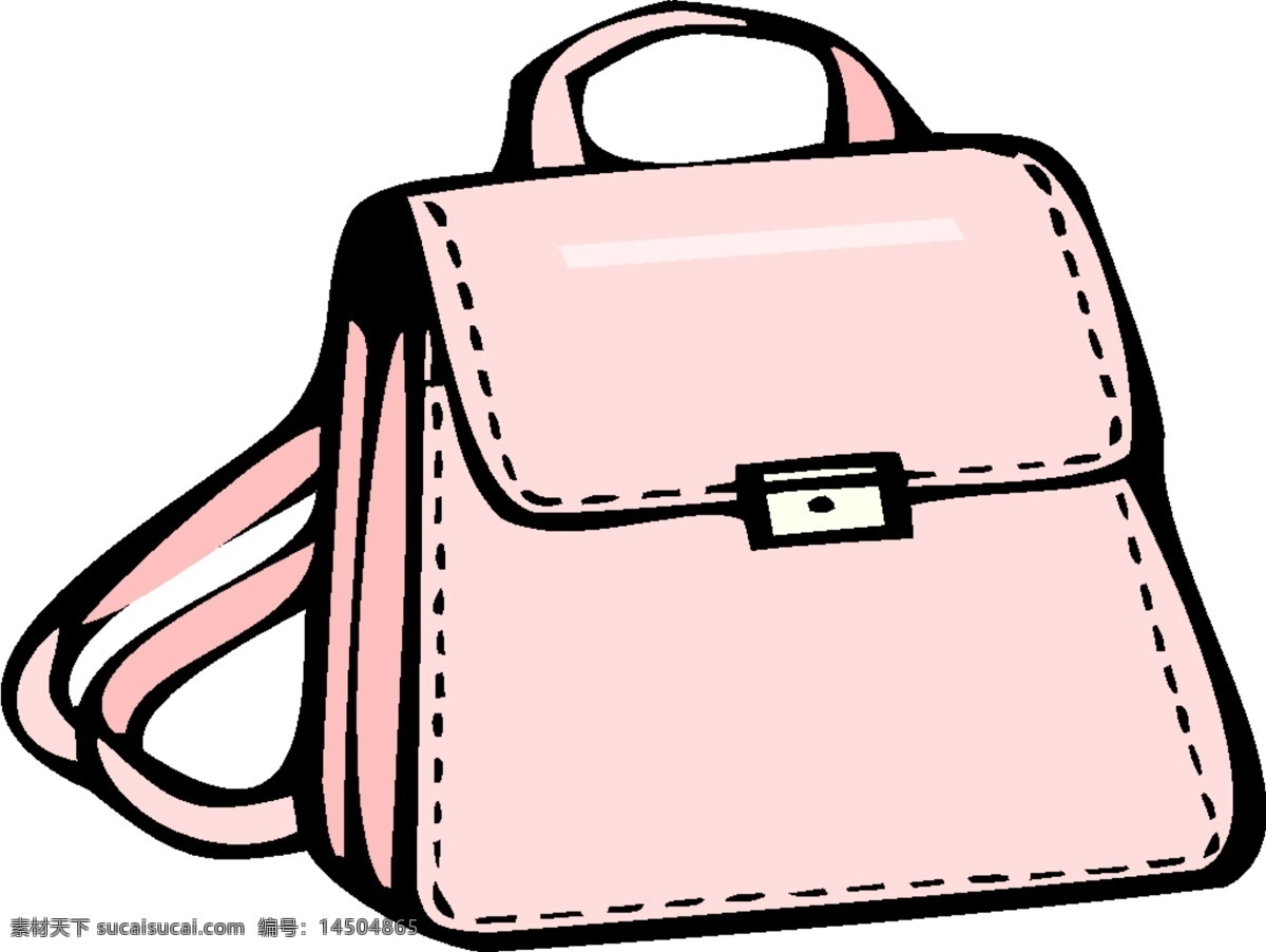 粉色 女士 背包 钱包 首饰 包包图片 背包矢量图 钱包矢量图 首饰矢量图 女士包矢量图 其他矢量图