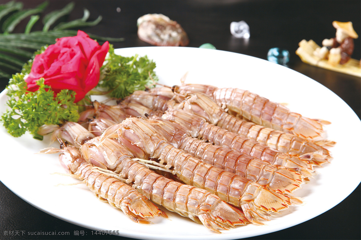 白灼皮皮虾 美食 传统美食 餐饮美食 高清菜谱用图