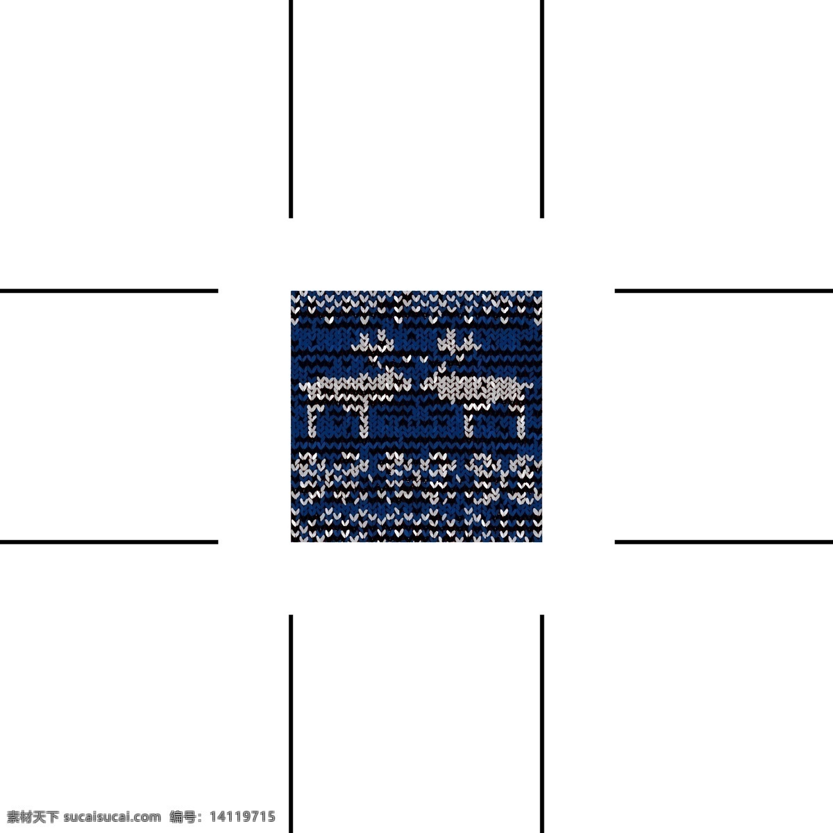 精美 毛线 图样 矢量 背景 花纹 鹿 矢量素材 图案 图形 质感 y大宝 矢量图 其他矢量图