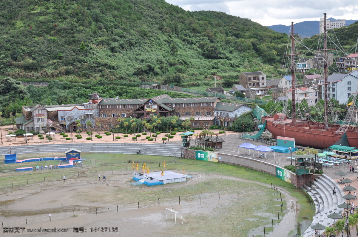 港湾 古镇 国内旅游 旅游摄影 小镇 中国 渔村 风光图片 中国渔村风光 象山 渔港 沙滩足球 象山中国渔村 矢量图 日常生活