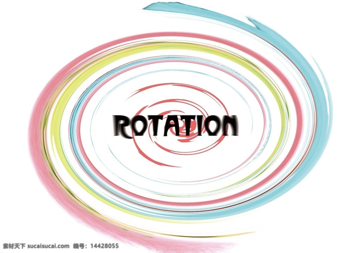 旋转 图形 波浪 psd源文件