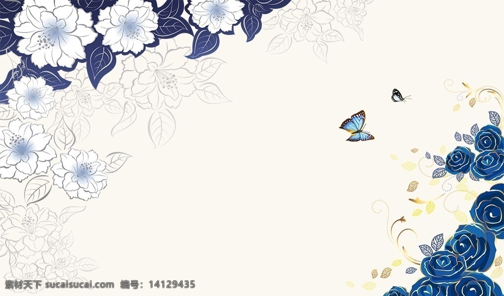 3d 牡丹 花卉 立体 彩雕 工笔 手绘 卡通 蓝色 蝴蝶 简约 分层 电视背景墙 背景墙系列