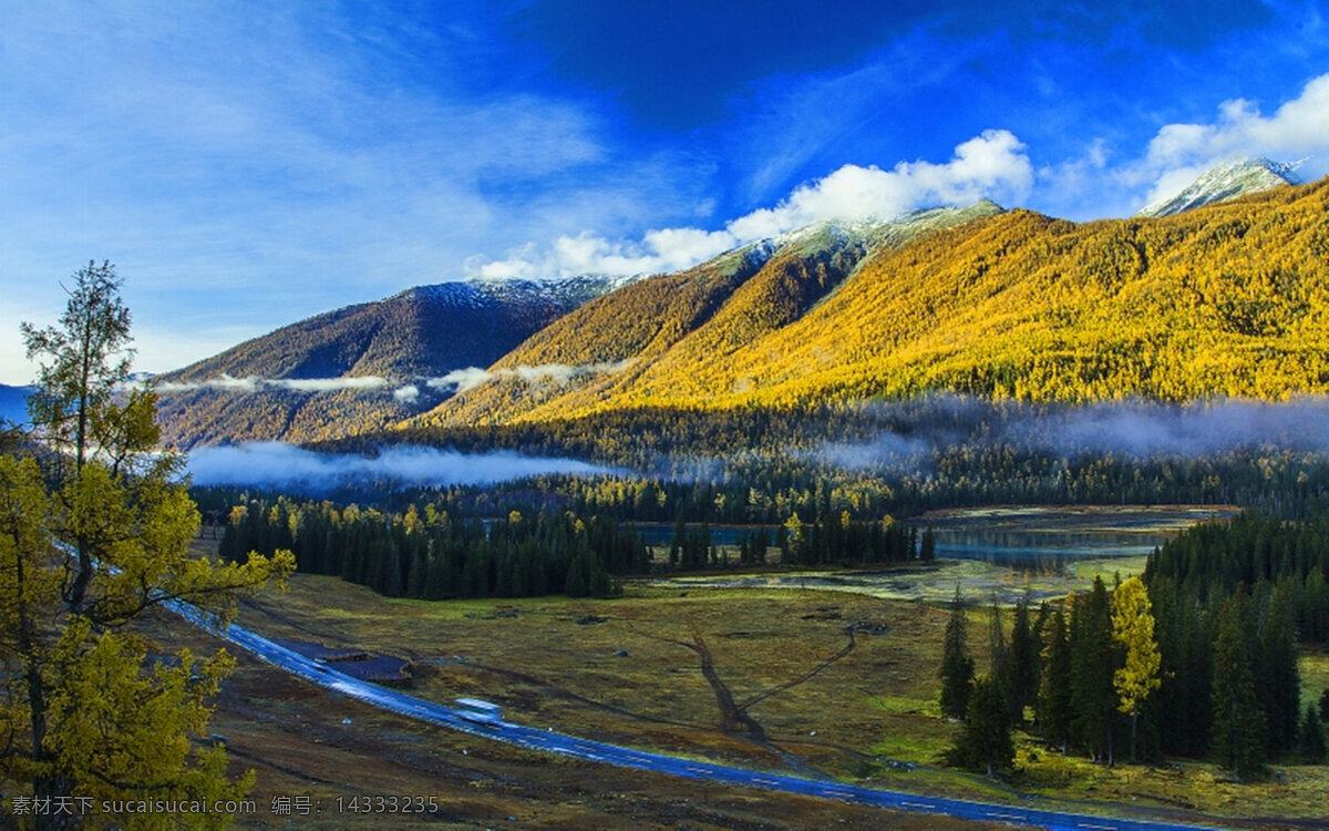 新疆 喀 纳斯 风景 唯美 清新 森林 自然风光 山川 国内风光 大自然 自然景观 自然风景