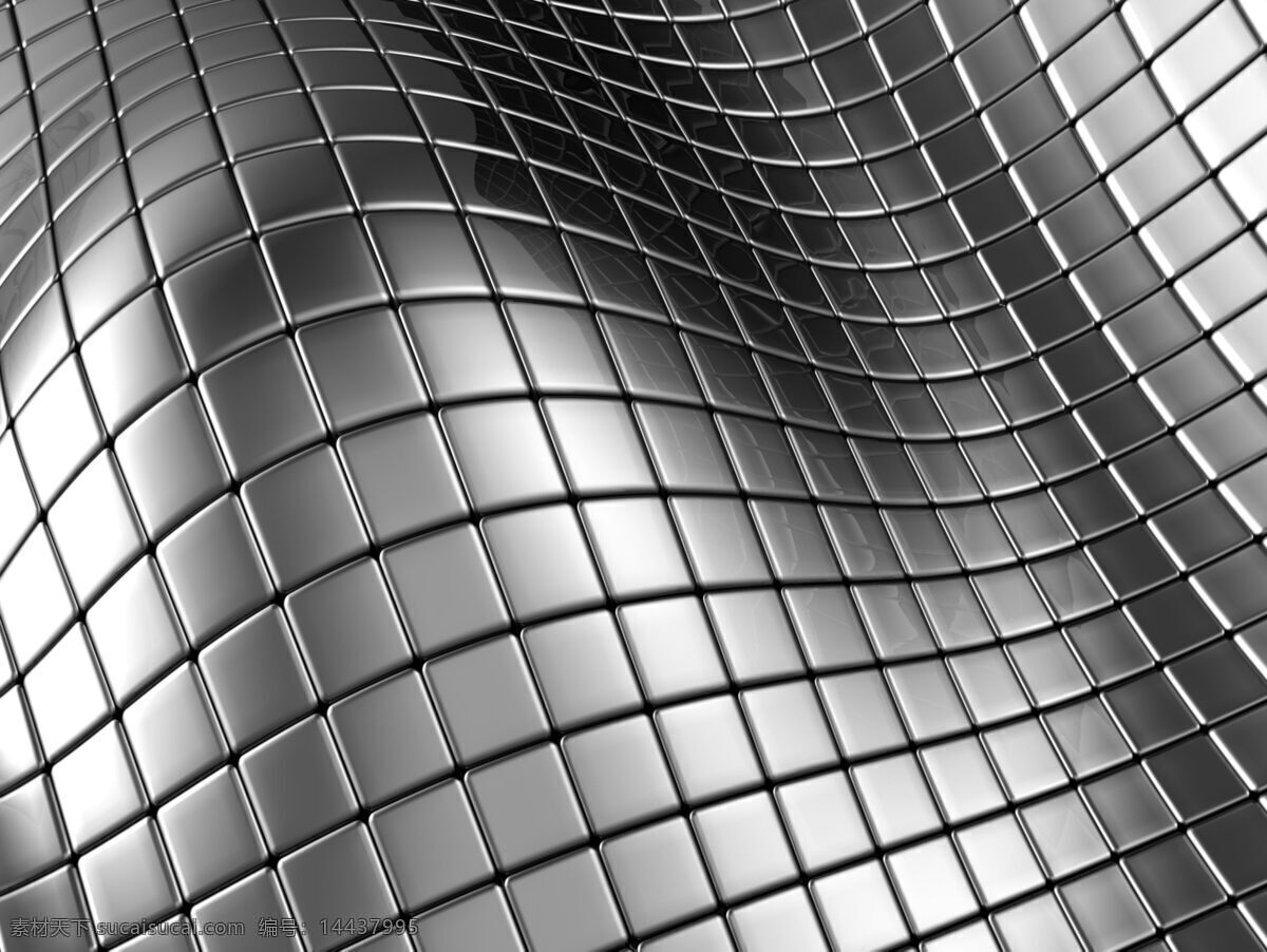 金属 方格 背景 酷 流行 时尚 视窗 现代 银色 元素 3d 贴图 材质