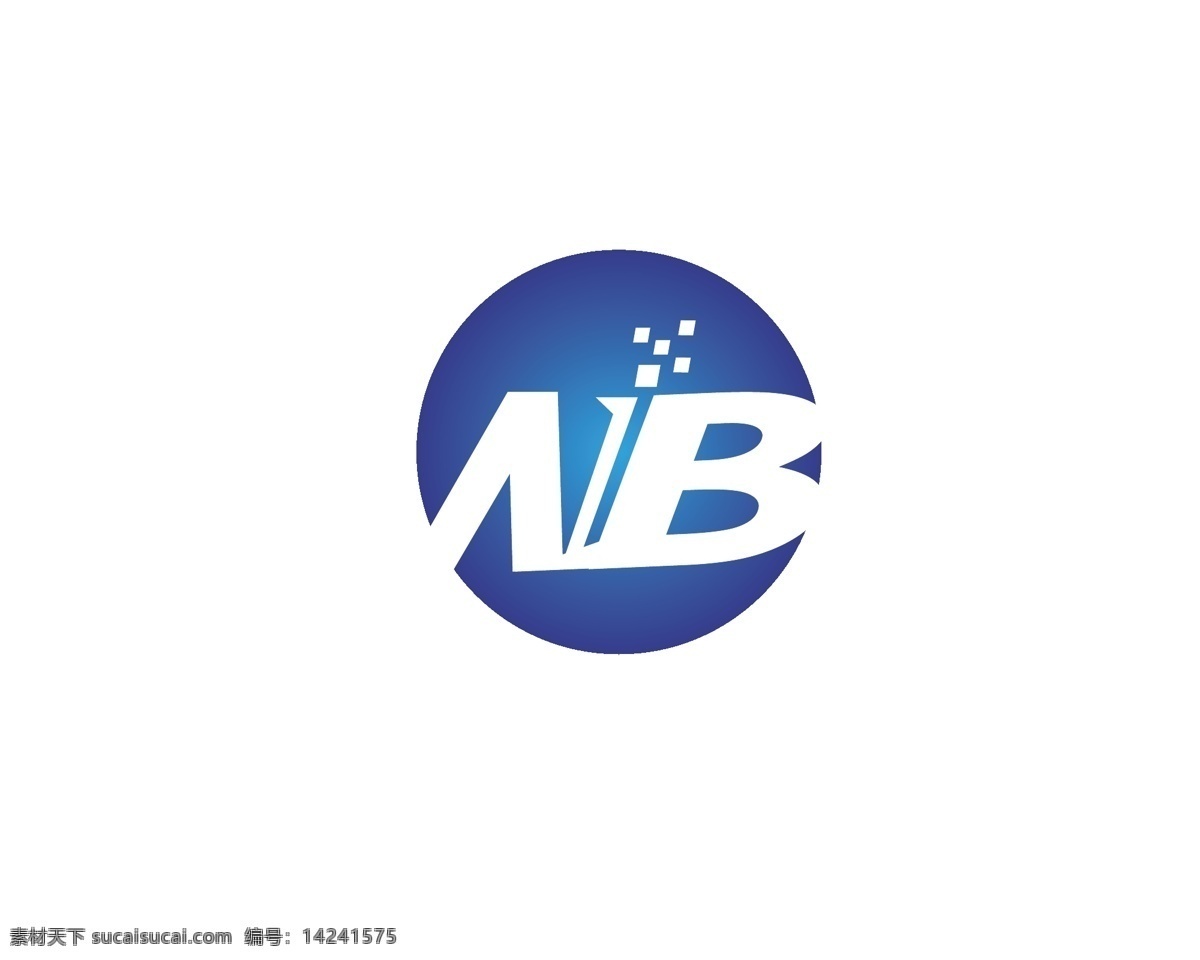 科技 logo 字母nb 简约 数据 标志图标 其他图标