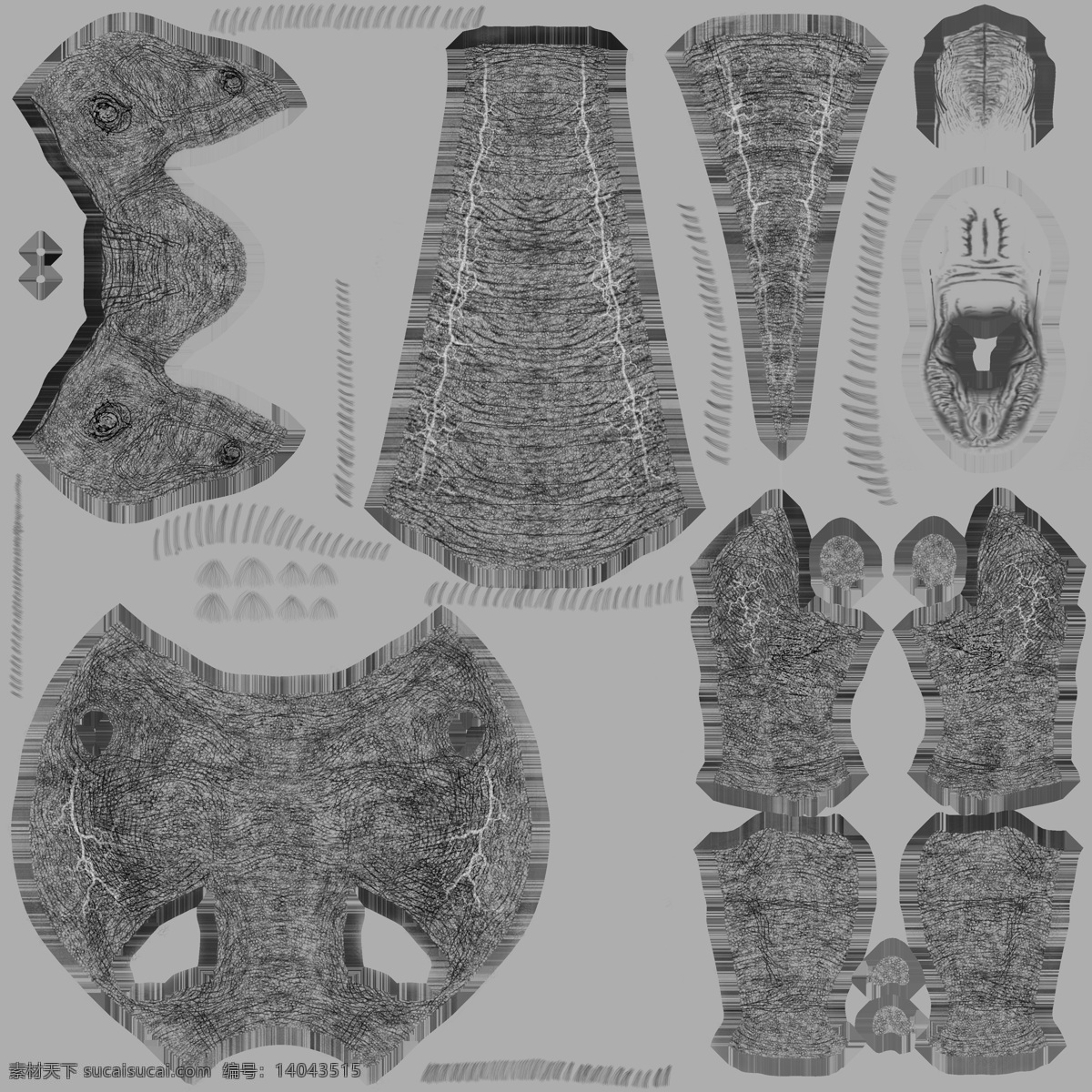 巨臂龙高模 brachiosaurus 腕龙 巨臂龙 动物模型 古代生物 3d模型素材 动植物模型