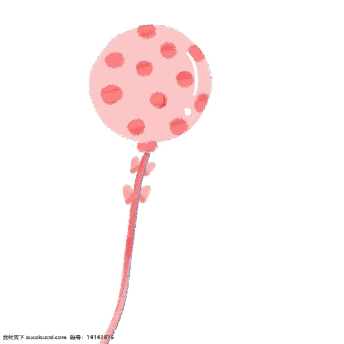 粉色斑点气球 粉色 斑点 气球 少女心 孩子 玩具