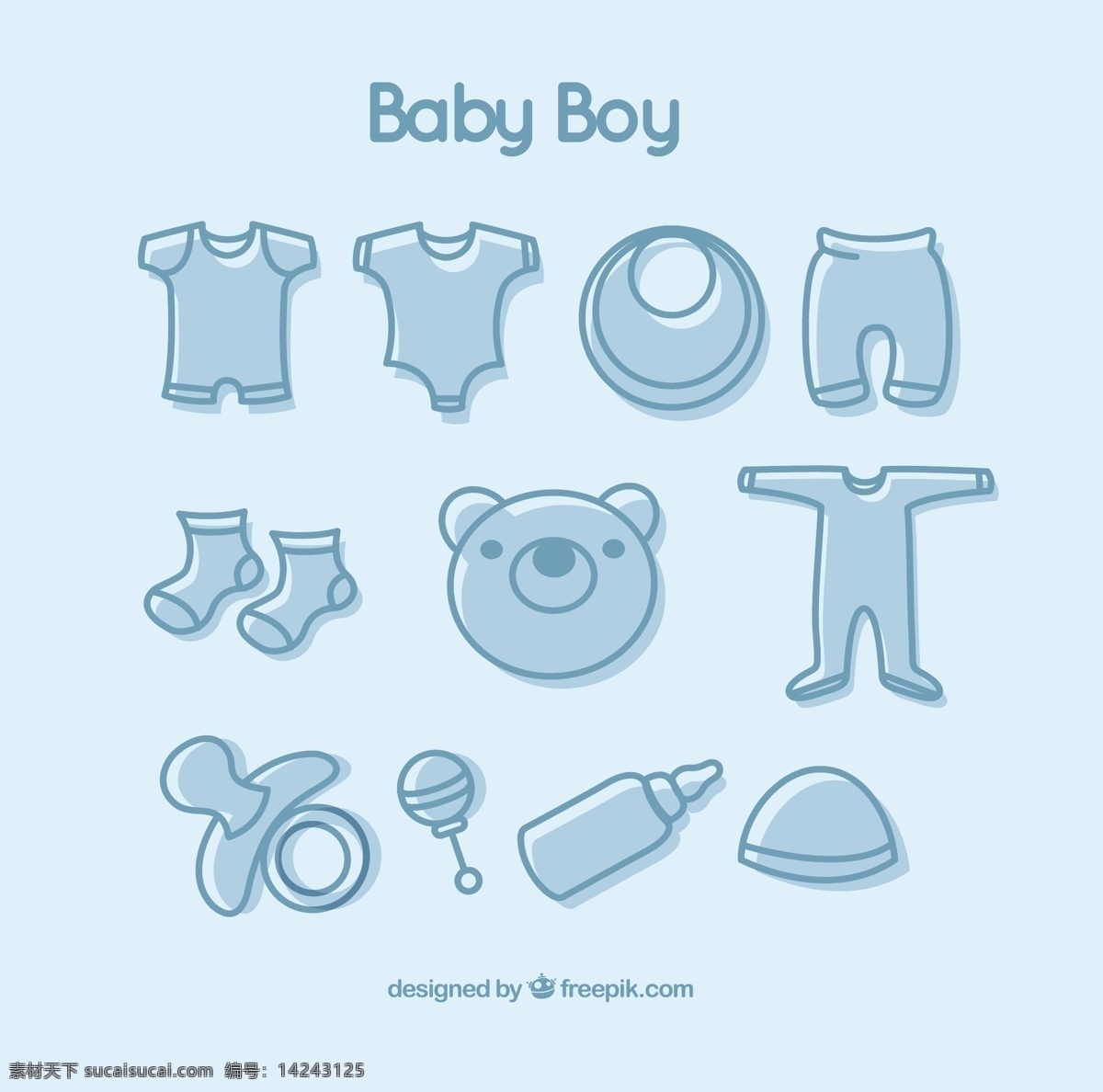 手卉婴儿服装 婴儿 绘制 衣服 男孩 绘画 服装 泰迪 手工 图画 抽纱 奶嘴 宝贝 瓶子 手绘 拉特尔