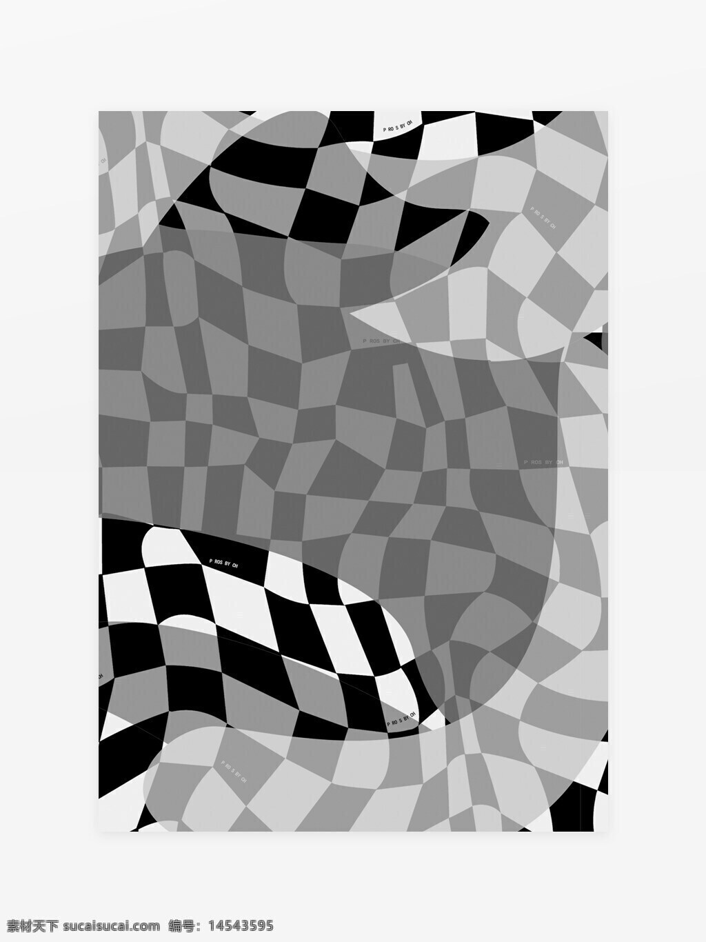 方格几何 方块背景 灰色复古格子 格子背景 曲线方块
