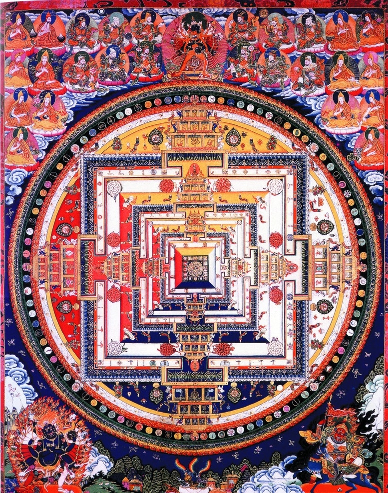 西藏 日喀则 唐卡 佛教 佛法 佛经 佛龛 唐卡全大 藏族文化15 藏族文化 宗教信仰 文化艺术