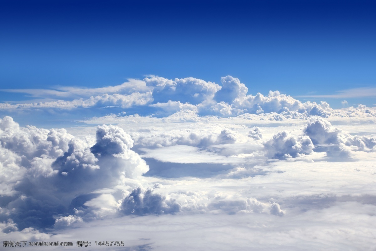 蓝天白云图片 唯美的 天空 好看的云朵 美丽的景色 蓝天 白云图片 自然风景 自然景观