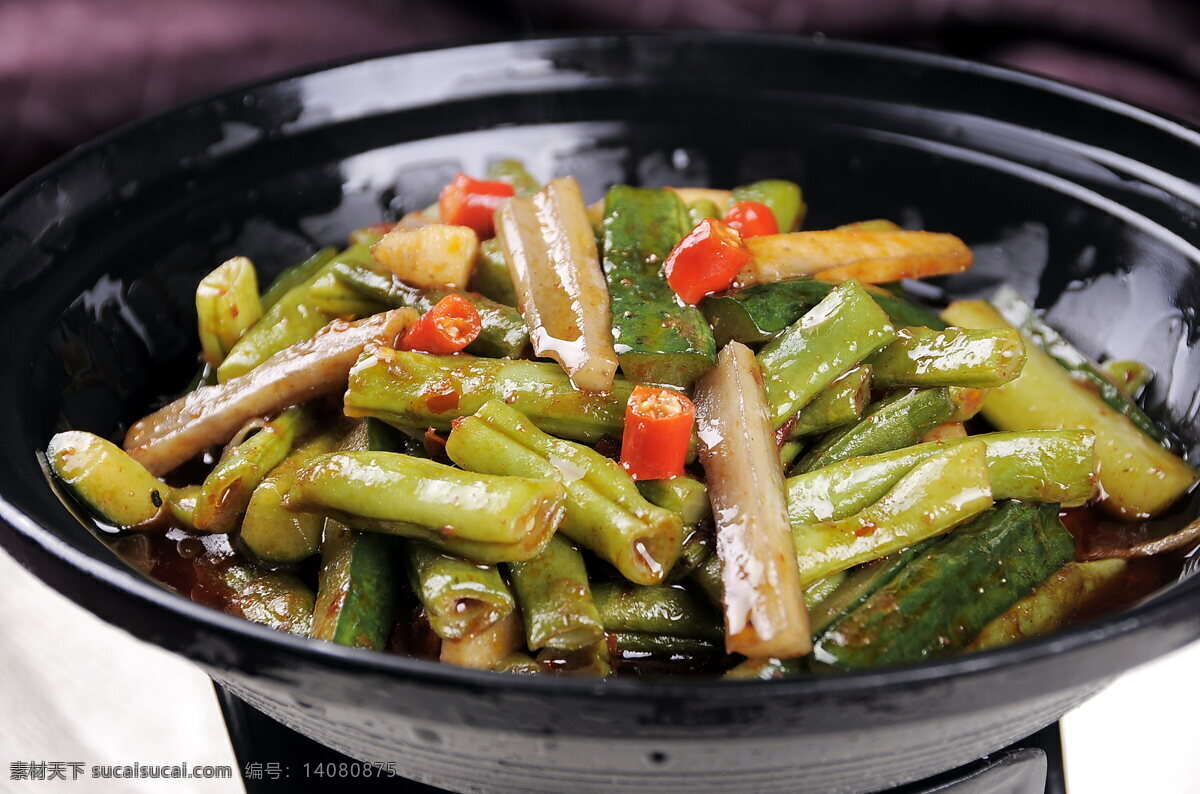 干锅素三鲜 菜图 食品 餐饮美食 传统美食 餐牌 摄影图