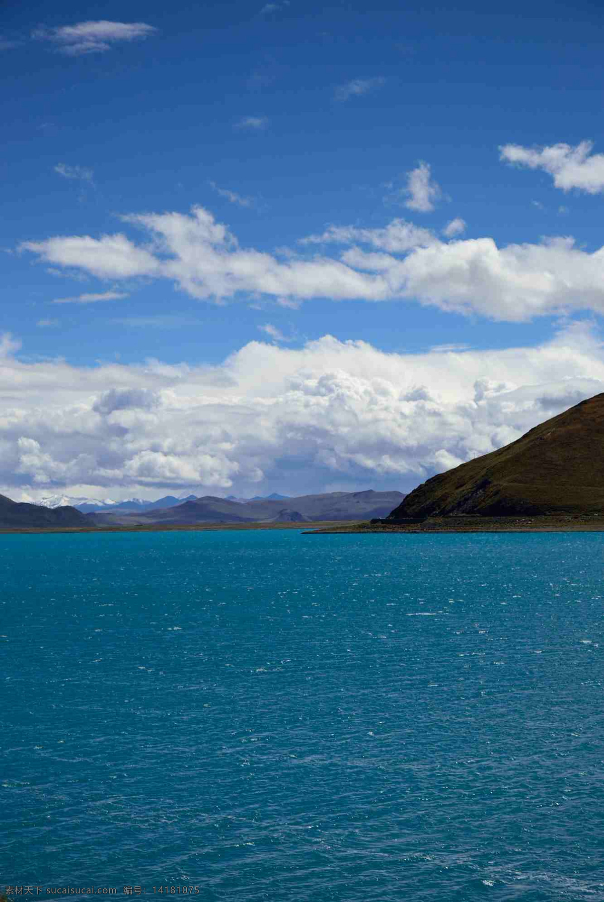 青藏高原风光 青藏高原 湖泊 高山 蓝天 白云 国内旅游 旅游摄影 蓝色