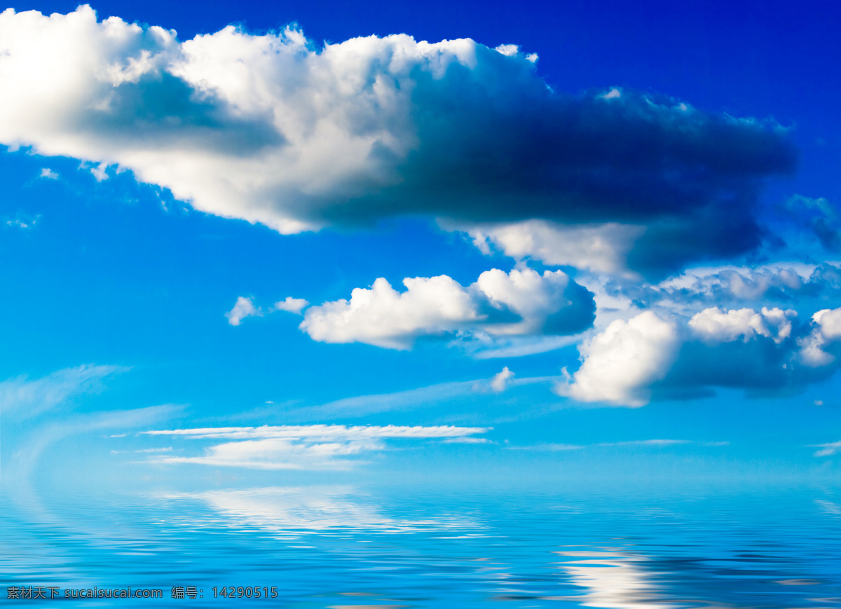 美丽 蓝天 白云 海面 大海 波纹 海洋 天空云朵 云层风景 天空 云海风景 风景 自然 美景 风景摄影 天空图片 风景图片