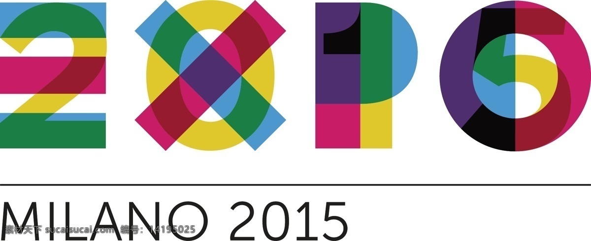2015 米兰 世博会 logo 米兰世博会 expo 会徽 矢量标志 标志图标 公共标识标志