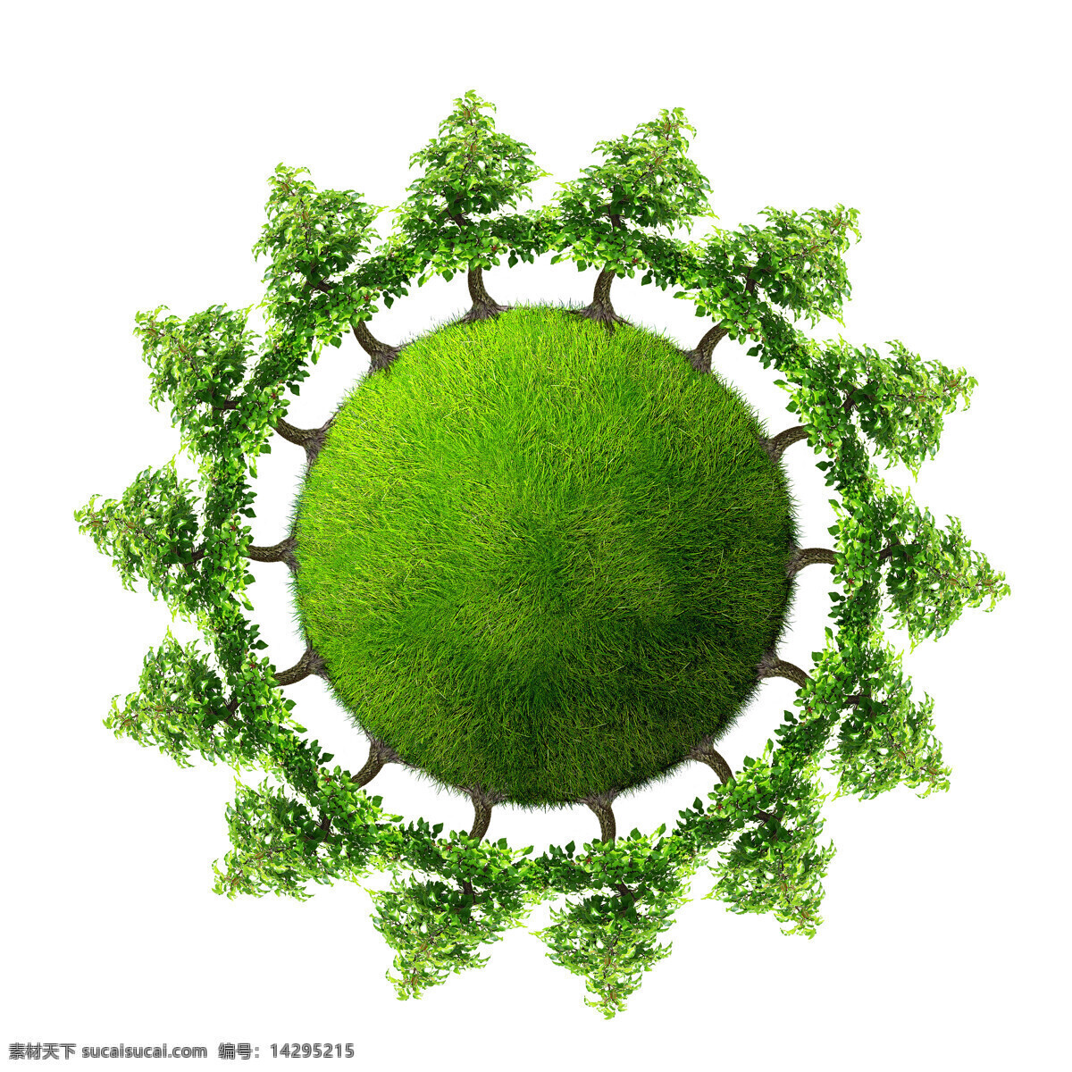 地球 创意 主题 高清 二 草地 城市 环保 建筑 绿地 绿色 树 矢量图 其他矢量图